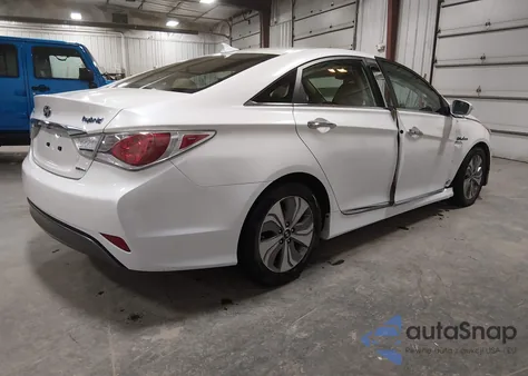 2013 Hyundai Sonata Hybrid Limited z USA, uszkodzony, nr VIN KMHEC4A45DA091915